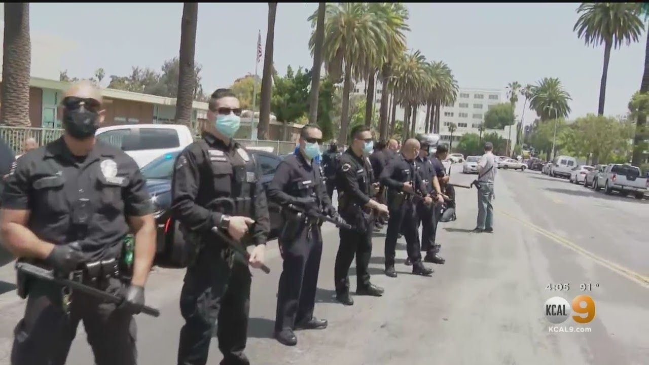 Group Announces Lawsuit Against LAPD Over Handling Of Wi Spa Protests