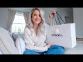 CHANEL BAG UNBOXING AND DIOR SKINCARE GRWM | INTHEFROW