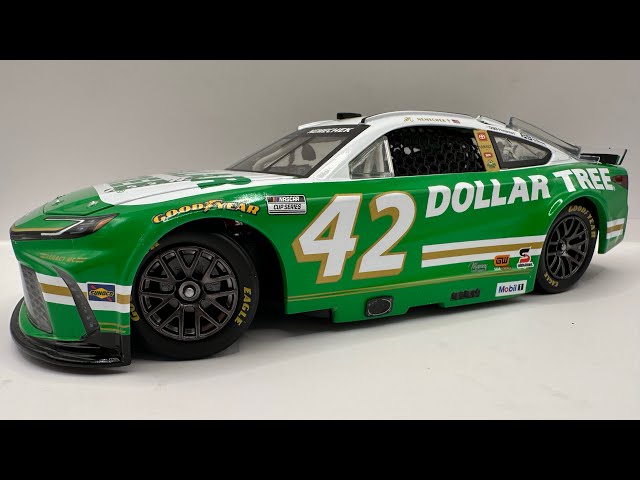 Coche Diecast Lionel Racing John Hunter Nemechek 2024 | Dollar Tree Scale 1:64 | Metal Fundido De 3.25 Pulgadas | Esquema NASCAR Oficial