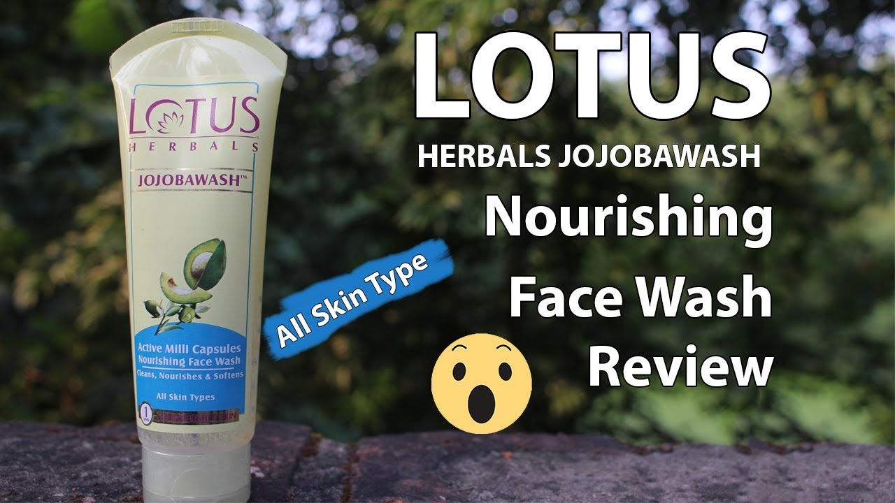 Lotus Herbals Jojobawas Nourishing Face Wash Review Hindi Be Bunny