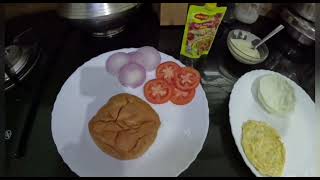 EGG BURGER MAKING VIDEO,COOKING SHOWS.