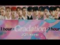 [1 hour] JO1(제이오원) - Gradation 그라데이션 | グラデーション 作業用 1時間耐久