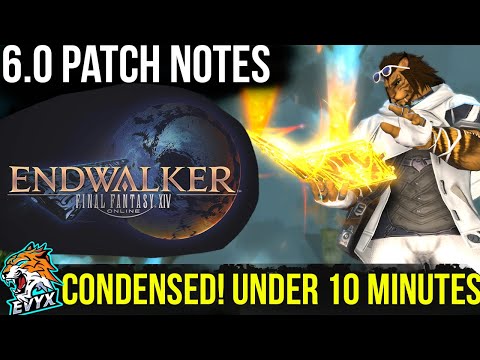 Endwalker Preliminary Patch Notes | CONDENSED! UNDER 10 MIN!