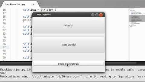Python [gtk] 07 Box Functionality
