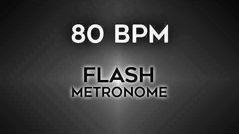 80 BPM - Metronome Flash