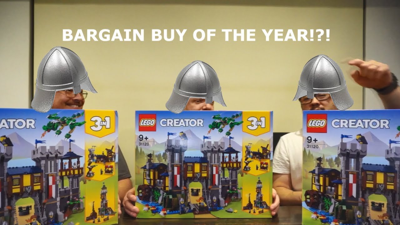 Lego Castle Bargain of the Year. Creator 3in1 Medieval Tower 31120  Alternate MOC Rebrickable build