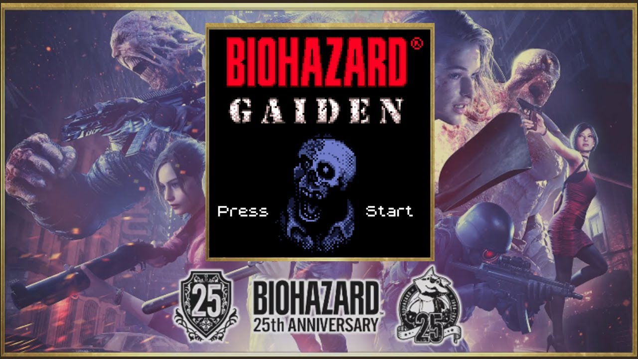 バイオハザードGAIDEN バイオハザード25周年『バイオハザードGAIDEN』に挑戦！【レトロ