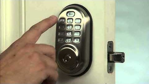 Yale Real Living Push Button Deadbolt Programming - Silent Mode Setting (18)