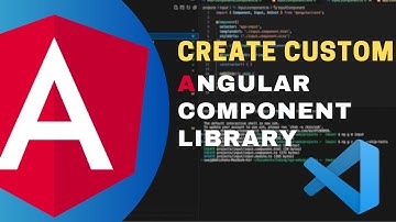 Create custom component library using Angular