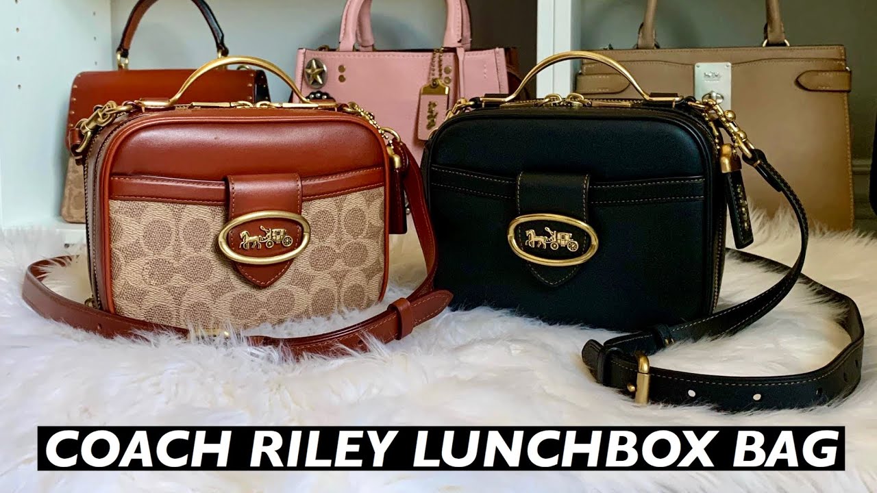 REVIEW: COACH RILEY LUNCHBOX BAG 