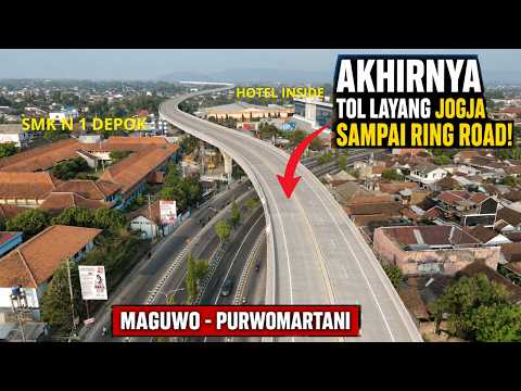 JOGJA ELEVATED TOLL ROAD GETS LONGER‼️FROM MAGUWOHARJO TO PURWOMARTANI