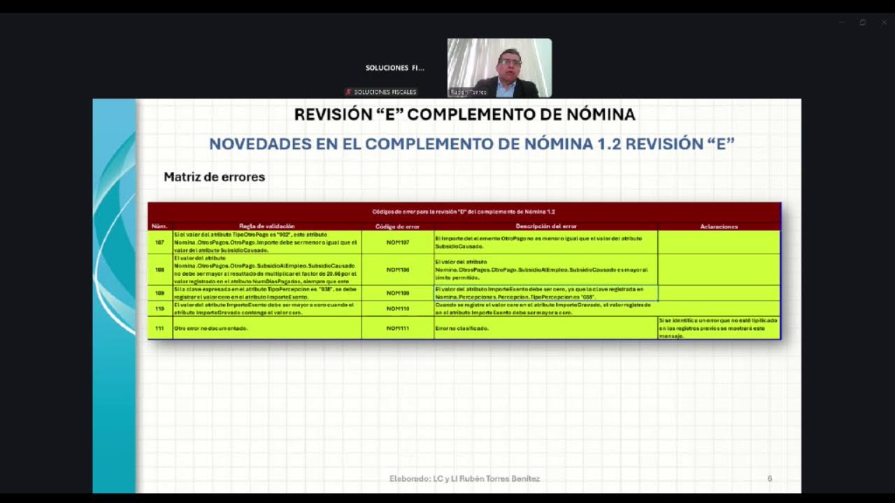 REVISIÓN "E" AL COMPLEMENTO DE NOMINA 1.2, ADECUACIONES Y PRECISIONES