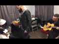 Skillet Acoustic Rehearsal #unleashed