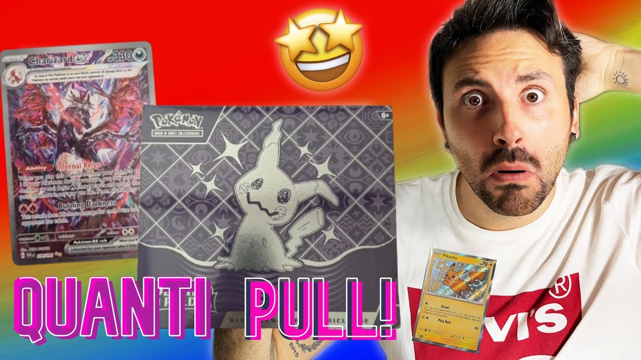 😱 *QUANTI PULL!!* Apro il SET ALLENATORE di DESTINO DI PALDEA! - YouTube