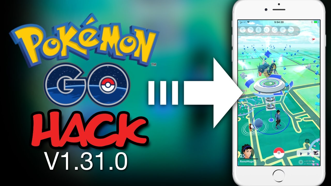 The BEST Pokemon GO HACK! Tap To Walk - Map Hack - Joystick -  PokemonGoAnywhereBeta Update 