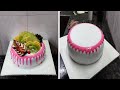 2kg Fresh Fruit Cake Cake Recipe| Fresh Fruit cake |Fresh Fruit Cake Decorating For Birthday Cake