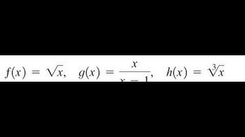 Find f of g of h for sqrt(x), x/(x-1), and x^(1/3)