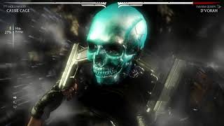 Mortal Kombat X: Cassie Cage's X-Ray on D'vorah