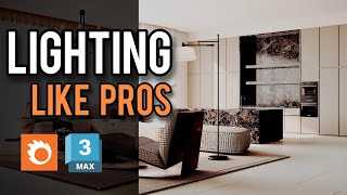 Corona Renderer Lighting Tutorial | Create Realistic Interior Lighting in 3ds Max 