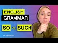How To Use SO And SUCH Common English Mistake How To Use SO And SUCH Common English Mistake