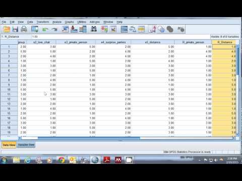Reverse Coding (item reflection) and Sum Scores in SPSS