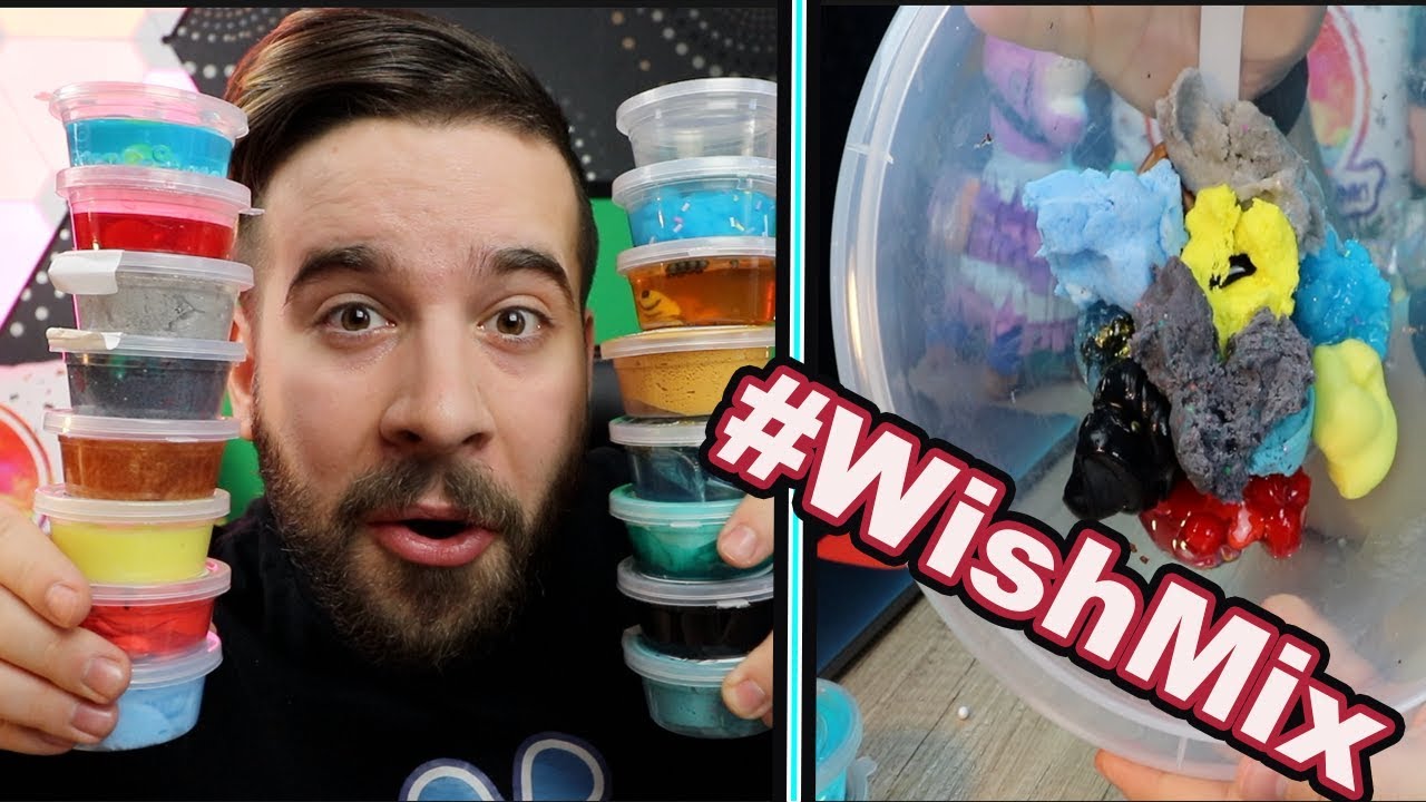 ÖSSZEMIXELTEM AZ ÖSSZES WISH SLIMEOT ! | #WishMix