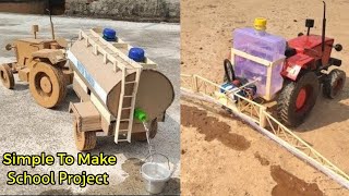 Two Simple School Project You Can Make It At Home। Simple To Make School Project