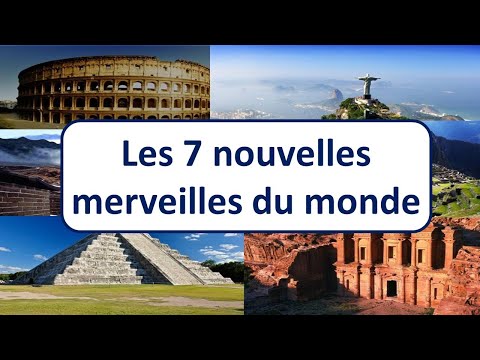 Vidéo: Nouvelles sept merveilles du monde