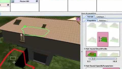 3D Home Design by Livecad : Built-in swimming pool