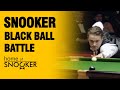 When black ball decided the destiny of the SNOOKER match!