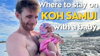 Best Beach on Koh Samui with Children 2023 (Choeng Mon Beach with a Baby)