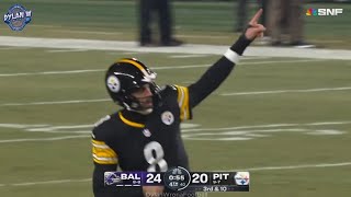 Every Aaron Rodgers Pass in Week 18 vs the Ravens | 31/47 (66.0%) Comp, 294 Yards, 1 TD