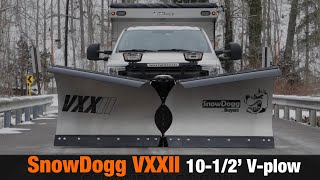 NEW SnowDogg VXXII 10-1/2 Foot V-plow
Key Features:
- 10-1/2 ft wing span makes quick work of large lots
- Genuine 304 stainless steel wings rise from 35 in. in the middle to 45 in. on either end
- Robust frame designed to handle large amounts of heavy, wet snow
- RapidLink Attachment System makes mounting and removal easy
- Floating A-frame allows the plow to follow the contours of the road for a clean scrape regardless of terrain or mounting height
Buyers Products, a leading manufacturer of work truck equipment, announces the release of a 10-1/2 foot V-plow designed for very heavy-duty use. The new SnowDogg® VXXII plow mounts to Class 4-6 trucks, with wings that ascend from 35 inches in the middle to 45 inches on either end. The plow is the result of increasing market demand for such a large V-plow.
The SnowDogg VXXII went through over two years of rigorous testing and design, before being released. The SnowDogg team, including a host of engineers, product managers and manufacturing staff, worked directly with some of the country’s largest snow and ice contractors to refine every detail.
“It took us several tries to really nail the design,” says Scott Moorman, Director of Snow and Ice Equipment at Buyers Products. “Each iteration got closer and closer, but we weren’t going to settle for anything less than perfection. The feedback from the field testers was an integral, invaluable piece of this process. Afterall, who knows what a plow needs better than the people out there using it every day?”
With its wide wingspan and heavy-duty build, the VXXII specializes in clearing large amounts of heavy, wet snow. The plow features a genuine 304 stainless steel blade with aggressive, flared wings and a robust frame built to absorb heavy impacts. The VXXII also includes popular SnowDogg features like the RapidLink™ Attachment System and Floating A-frame™.
The SnowDogg VXXII is being manufactured at Buyers’ state-of-the-art facility in Northeast Ohio. It will be available for the 2021 winter season. SnowDogg distributors and dealers can order the new plow during Buyers Products’ preseason order period later this spring. Visit BuyersProducts.com for more information. NEW SnowDogg VXXII 10-1/2 Foot V-plow