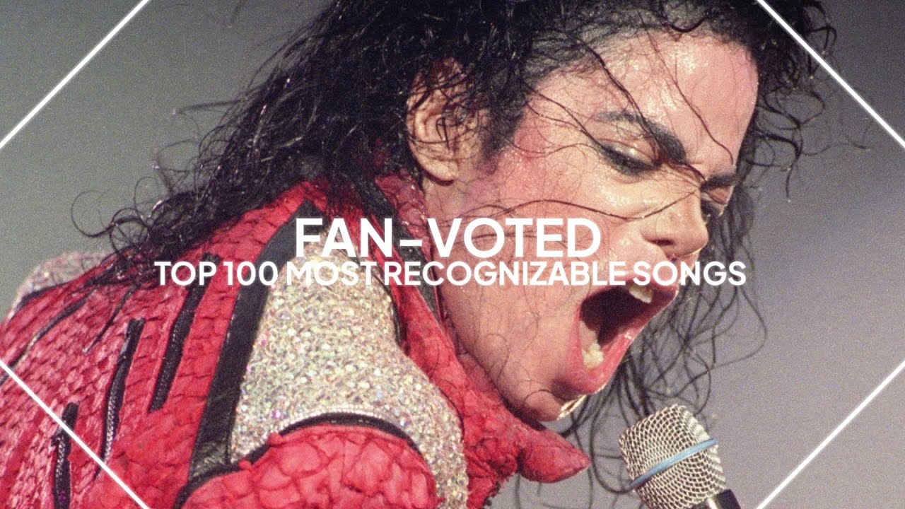 Fan voted top 100 most recognizable songs of all time