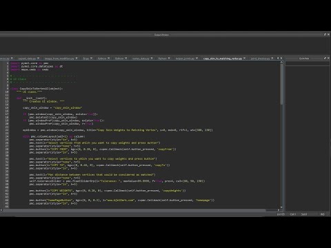 Python Scripts [Pivot-Locator, Color Objects, Lock/Unlock Normals]