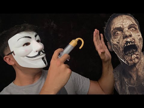 ASMR - MÉDICO ANTI-ZOMBIES☣️ - Roleplay Español​​