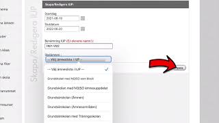 Skapa IUP i Vklass screenshot 4