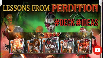 #132 - LEGENDARY: GAME OF HEROES 🔴LESSONS FROM PERDITION🔴 #deck #ideas #gameplay #event
