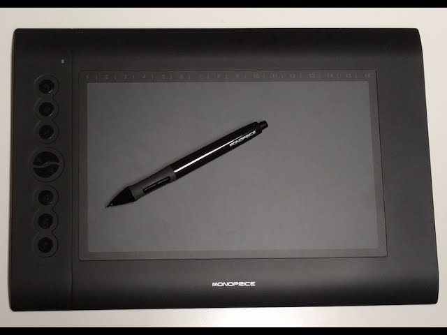 Monoprice 10 x 6.25-inch Graphic Drawing Tablet (4000 LPI, 200 RPS, 2048  Levels)