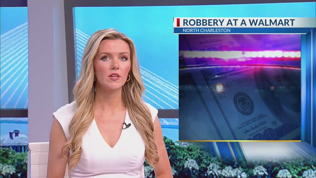 North Charleston Police investigating after Walmart robbery - YouTube