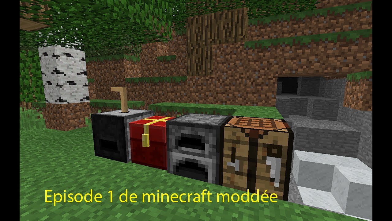 Episode 1 minecraft moddé saison 1. Le commencement!!! - YouTube