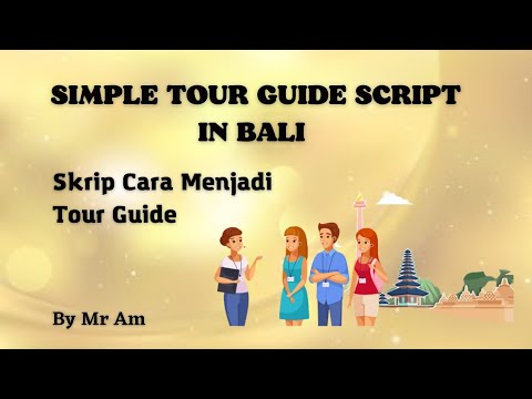 teks tour guide bahasa inggris bali