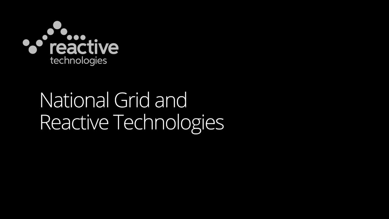 GridMetrix: National Grid and Reactive Technologies - YouTube