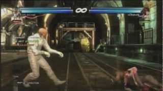 Tekken tag tournament 2: ling xiaoyu and wang jinrei combo video