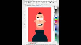 CorelDRAW Cartoon Character Design - Step by Step for Beginners