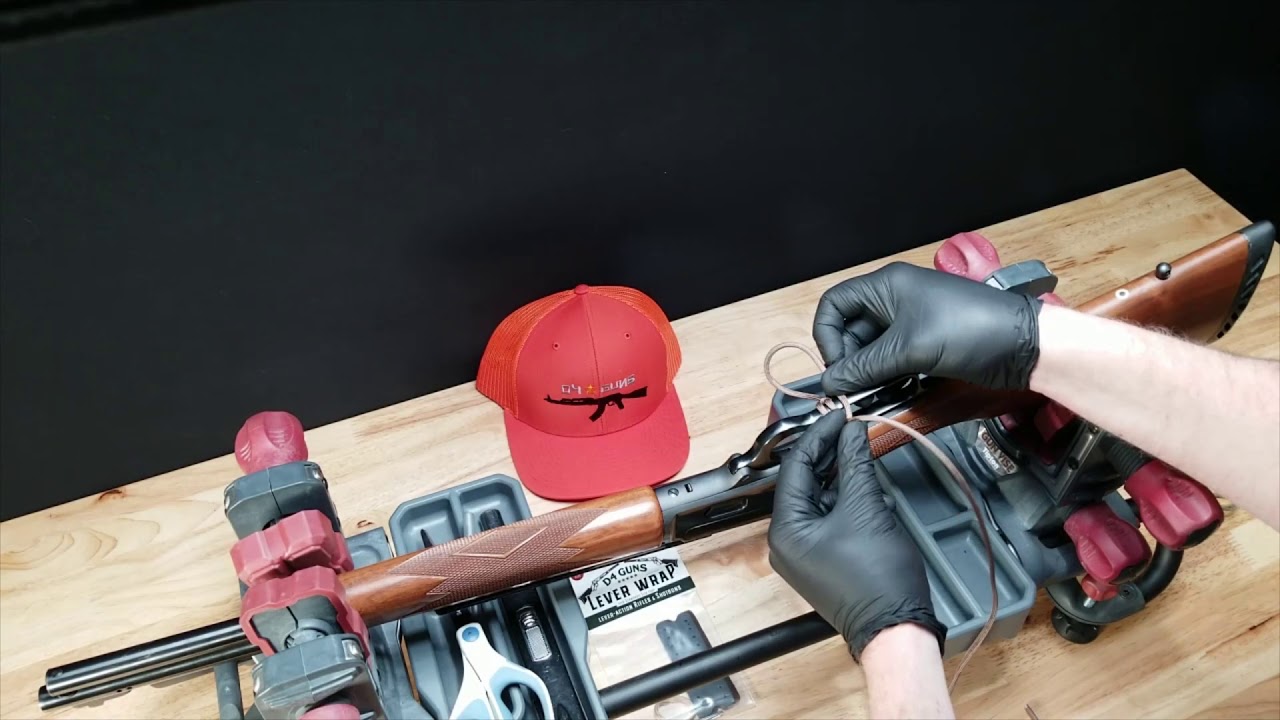 Paracord LeverAction Rifle Lever Wrap by D4 Guns YouTube