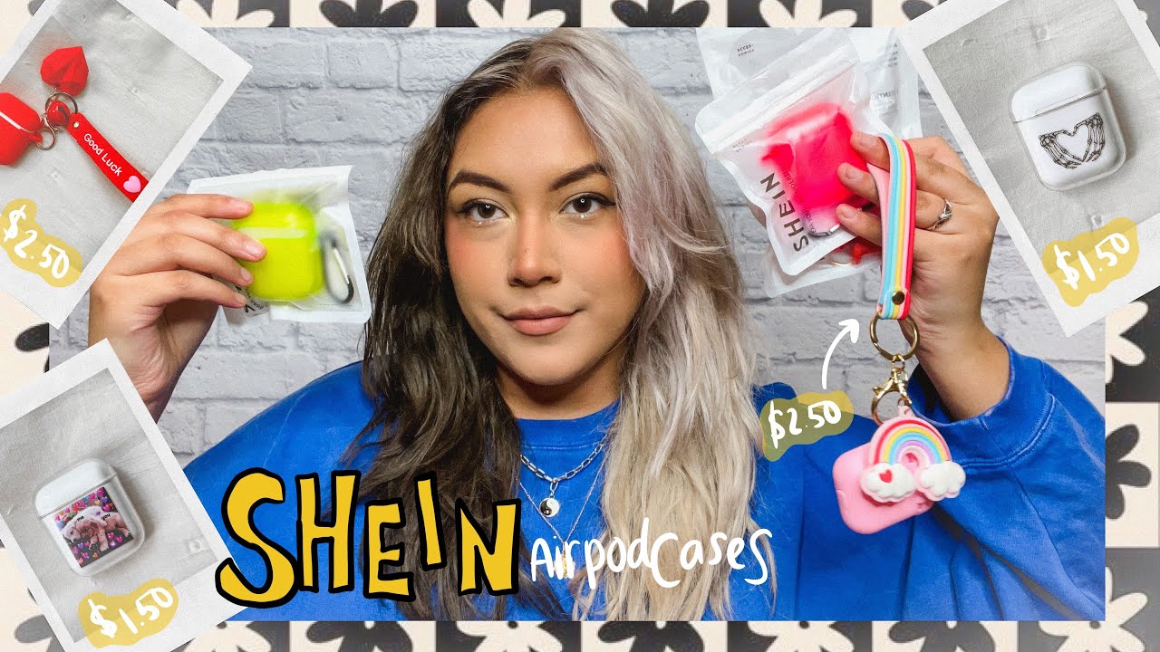 Shein AirPod case haul under 3 SimplySteph YouTube
