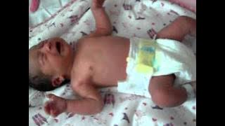 Newborn Baby Girl Crying