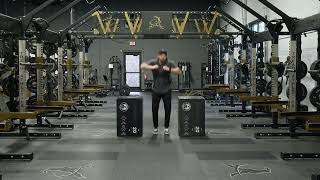 Lateral Split Box Jumps