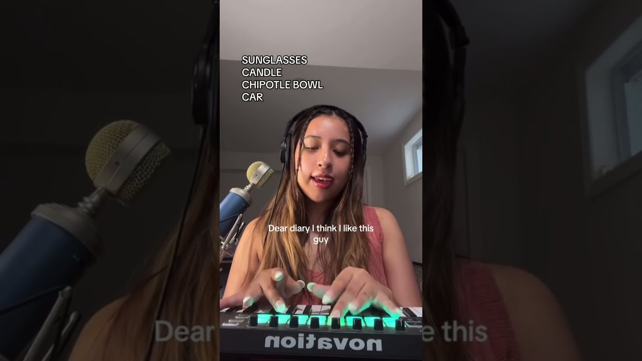 Writing A SONG With The First 4 THINGS I SEE 